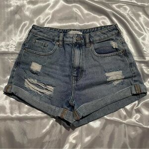 Denim mom shorts #shorts #denim #momshorts
